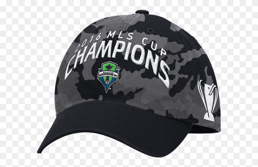 601x486 Seattle Sounders Winners Cap Baseball Cap, Clothing, Apparel, Hat HD PNG Download