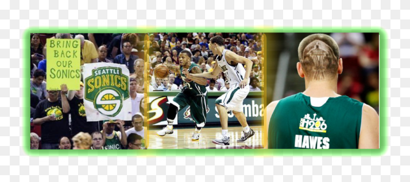 1017x410 Seattle Supersonics, Person, Human, People HD PNG Download