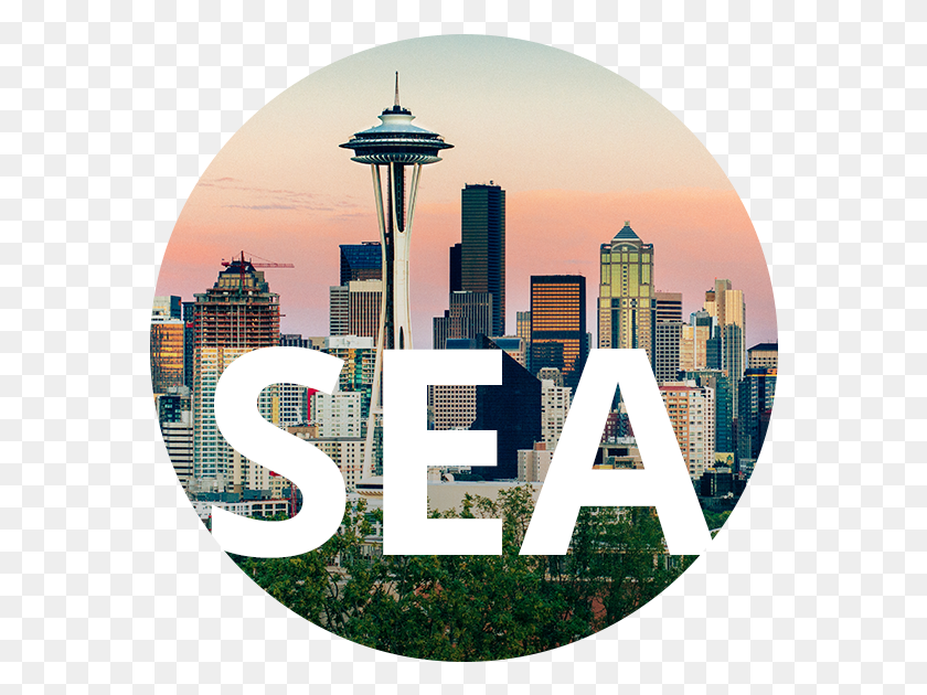 570x570 Seattle Tacoma International Airport Seattle, City, Urban, Building HD PNG Download
