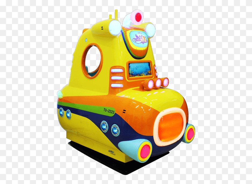 463x553 Seaway Submarine Kiddie Rides Submarine Kiddie Ride, Toy, Inflatable, Birthday Cake HD PNG Download