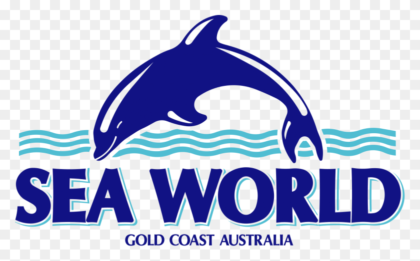 1280x760 Логотип Seaworld Gold Coast, Морская Жизнь, Животное, Млекопитающее Hd Png Скачать
