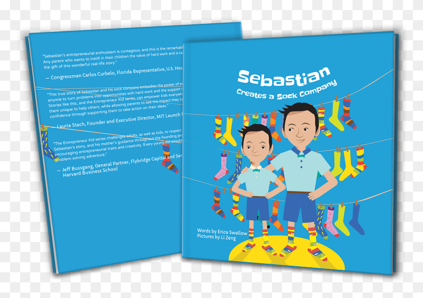 2569x1752 Sebastian Crea A Sock Company, Edición Especial De Dibujos Animados, Anuncio, Cartel, Flyer Hd Png
