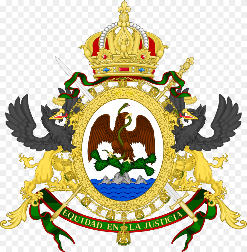 Second Mexican Empire Flag, Badge, Emblem, Logo, Symbol Clipart PNG