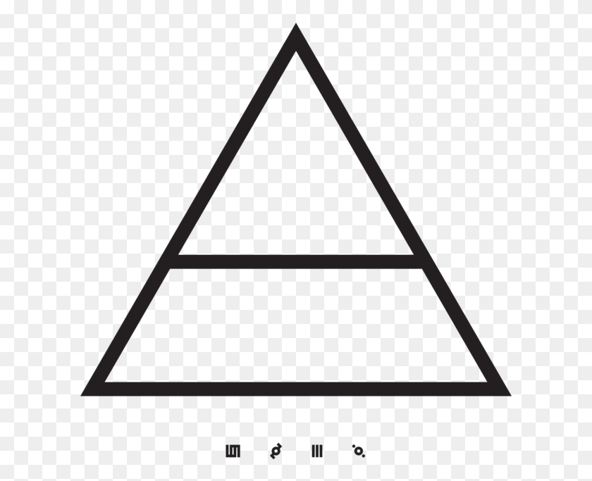 615x623 Seconds To Mars 30 Seconds To Mars This Is War Back, Triangle, Bow HD PNG Download