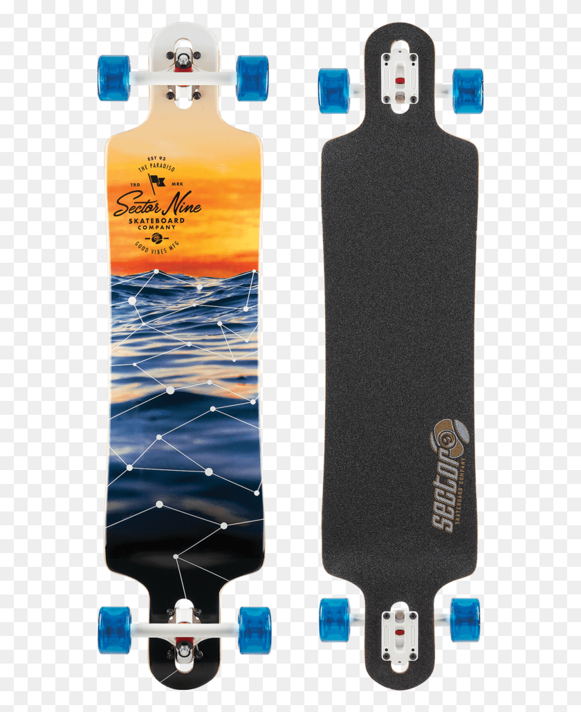 561x970 Sector 9 Paradiso Complete Longboard, Poster, Advertisement, Electronics HD PNG Download
