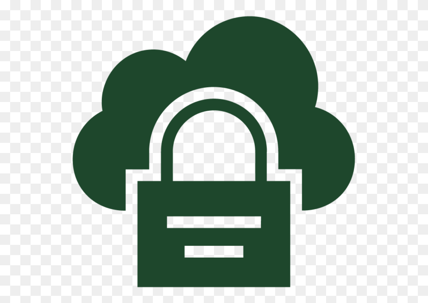 557x534 Secure Cloud Icon, Security, Mailbox, Letterbox HD PNG Download