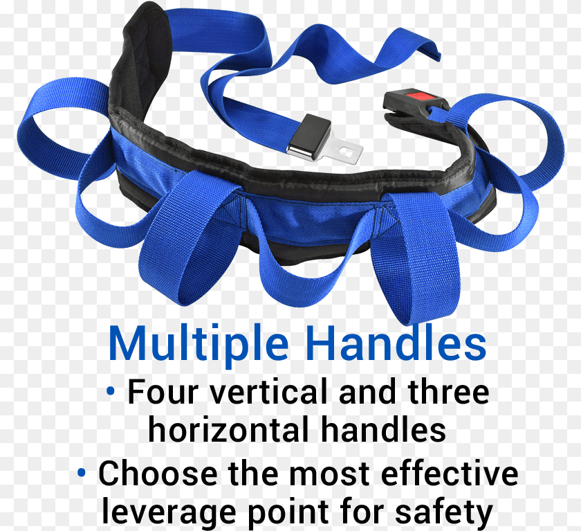 794x767 Secure Padded Gait Belt With 7 Hand Grips Goggles, Accessories, Strap PNG