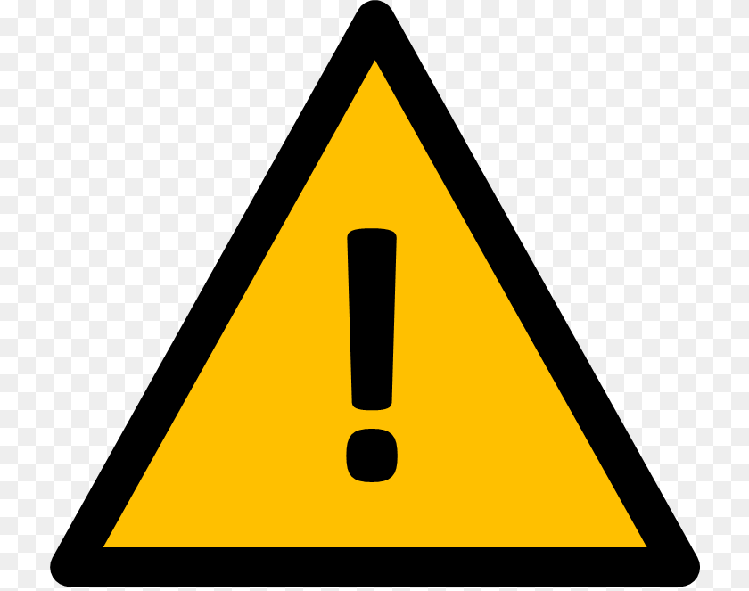 Security Advisory Safety Precautions On Freeway, Triangle, Sign, Symbol Transparent PNG