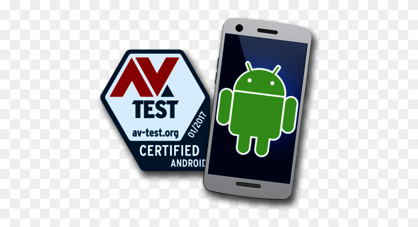 455x397 Приложения Безопасности Для Android Av Test, Мобильный Телефон, Телефон, Электроника Hd Png Скачать