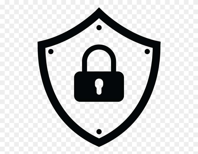 524x591 Security Shield Clipart Security Service Personal Data Protection Icon, Shield, Armor HD PNG Download