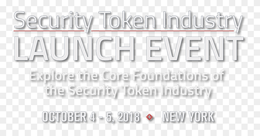 759x380 Security Token Industry Launch Event Parallel, Text, Word, Alphabet HD PNG Download