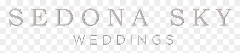 3042x502 Sedona Sky Weddings Ifan, Text, Alphabet, Number HD PNG Download