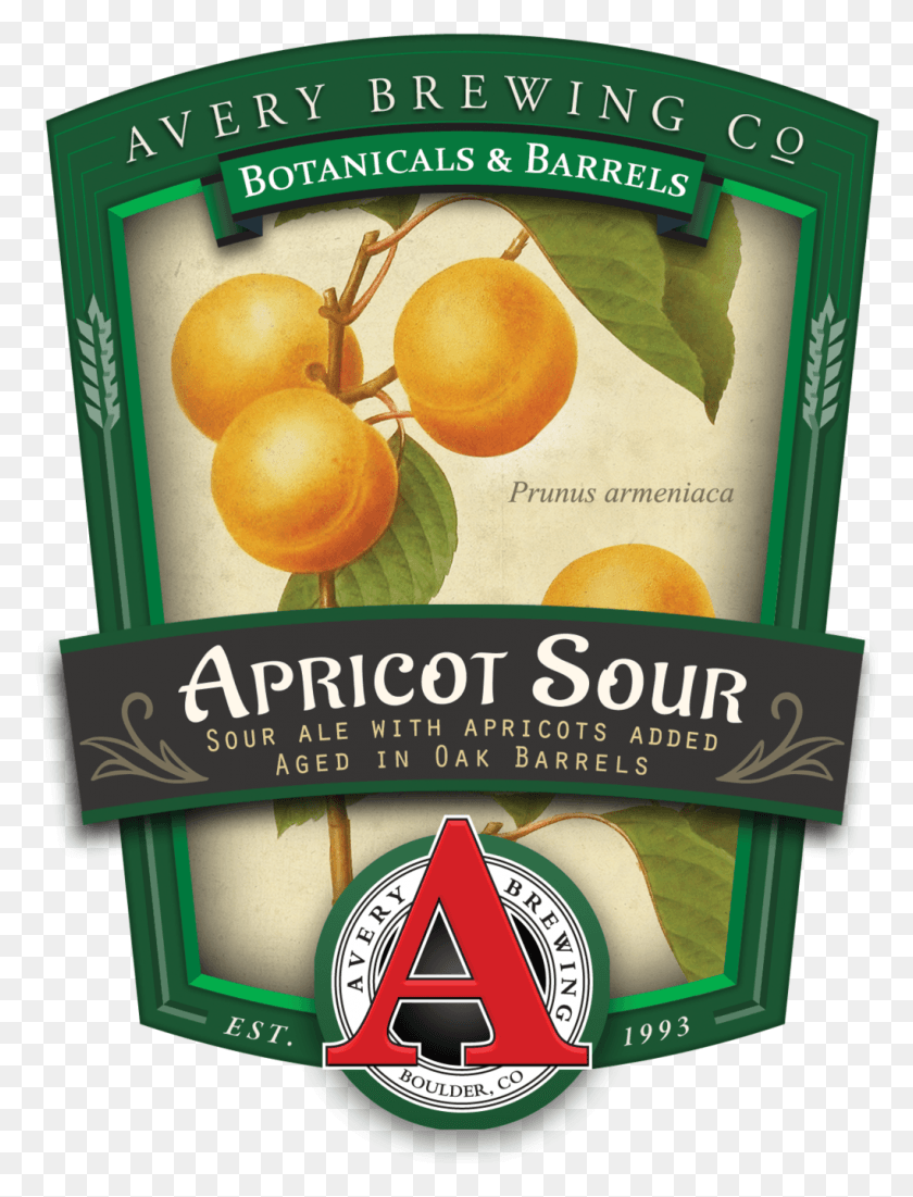 1019x1360 See All Beers Avery Brewing Apricot Sour, Plant, Fruit, Food HD PNG Download