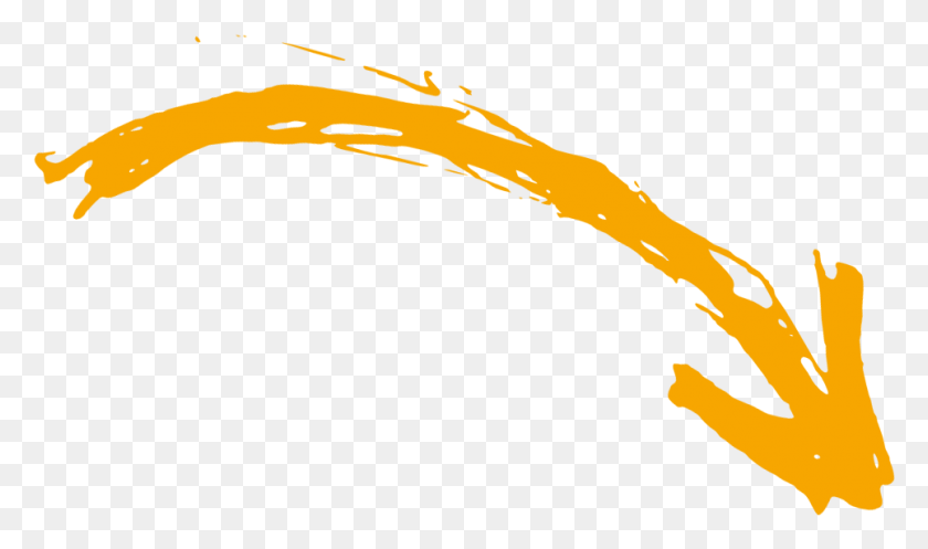 965x541 See Also Drawn Arrow Orange, Plant, Food HD PNG Download