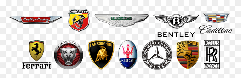 929x257 Посмотреть Автомобили Для Продажи Ferrari Старый Логотип, Символ, Товарный Знак, Эмблема Hd Png Скачать