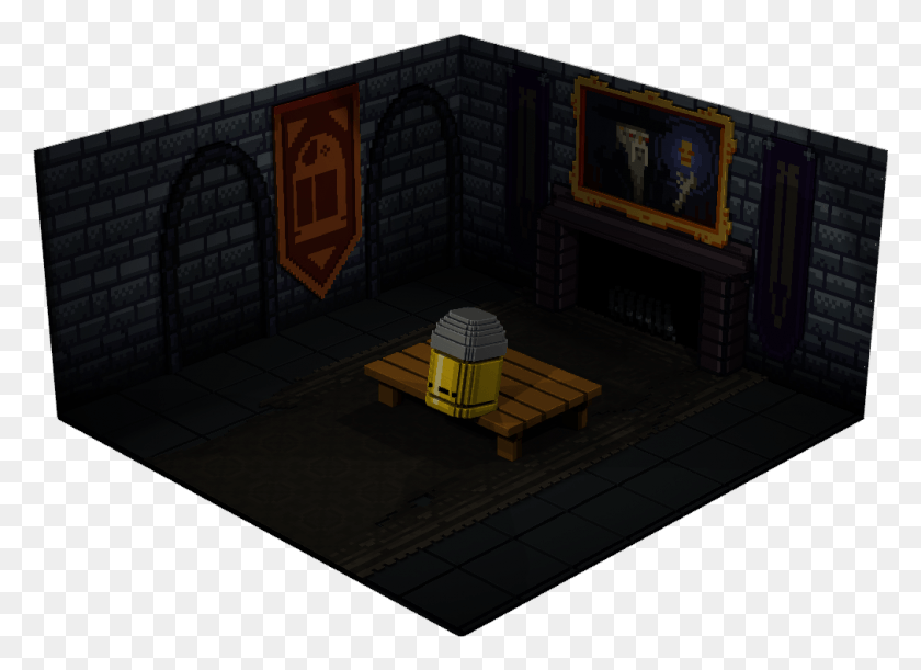 1011x715 See Enter The Gungeon Wood, Monitor, Screen, Electronics HD PNG Download