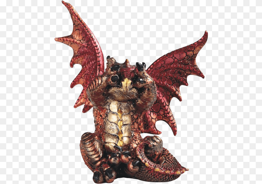 See No Evil Dragon Statue Dragon, Animal, Lizard, Reptile Clipart PNG