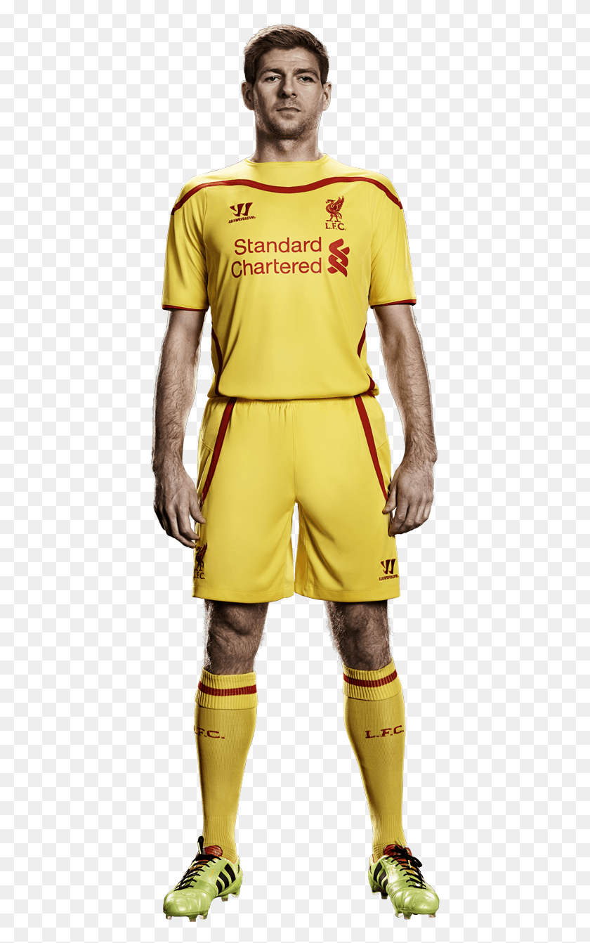 413x1282 See Pictures Of Luis Suarez And Steven Gerrard Modelling Liverpool Luis Suarez Kit, Shorts, Clothing, Apparel HD PNG Download