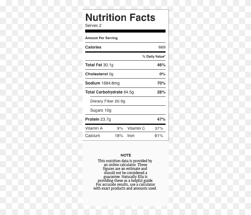 290x660 See The Information Nutrition Facts, Label, Text, Number HD PNG Download