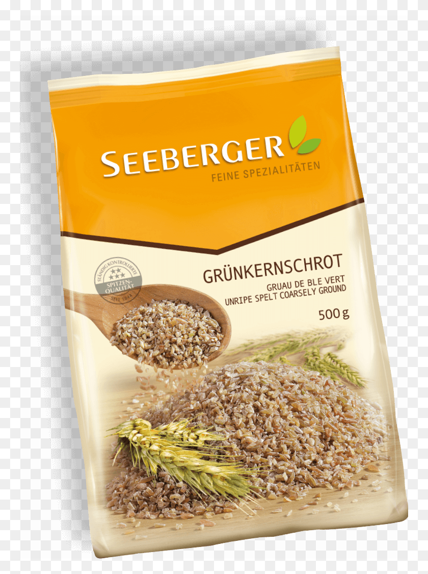 762x1066 Descargar Png Seeberger Grnkernschrot Gedreht Produktansicht Grnkernschrot Dm, Planta, Condimento, Alimentos Hd Png