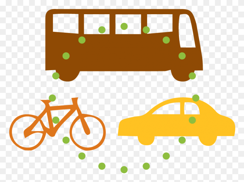 821x597 Seeking Public Input In The Forest Park Connectivity Transport Connectivity, Transportation, Vehicle, Bus HD PNG Download
