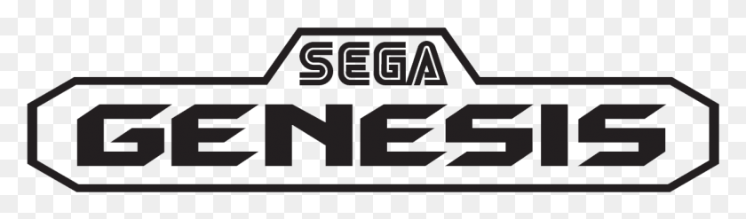 1270x305 Sega Genesis Logo Sega Genesis, Text, Word, Label HD PNG Download