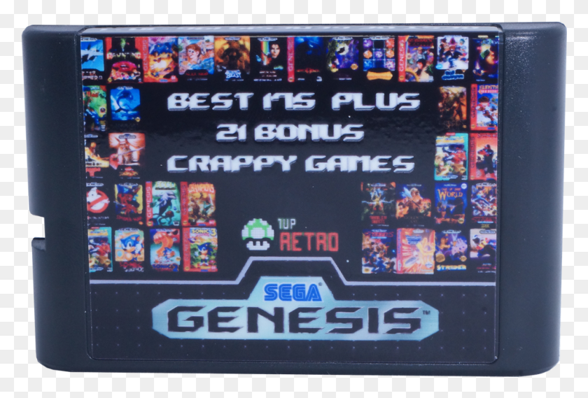 983x642 Descargar Png Sega Genesis Multi Cart 196 En 1 Sega Multi Cart Sega Game, Text, Scoreboard, Teléfono Móvil Hd Png