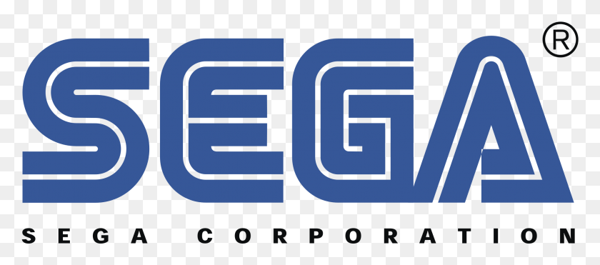 2191x875 Sega Logo Transparent Sega, Text, Logo, Symbol HD PNG Download