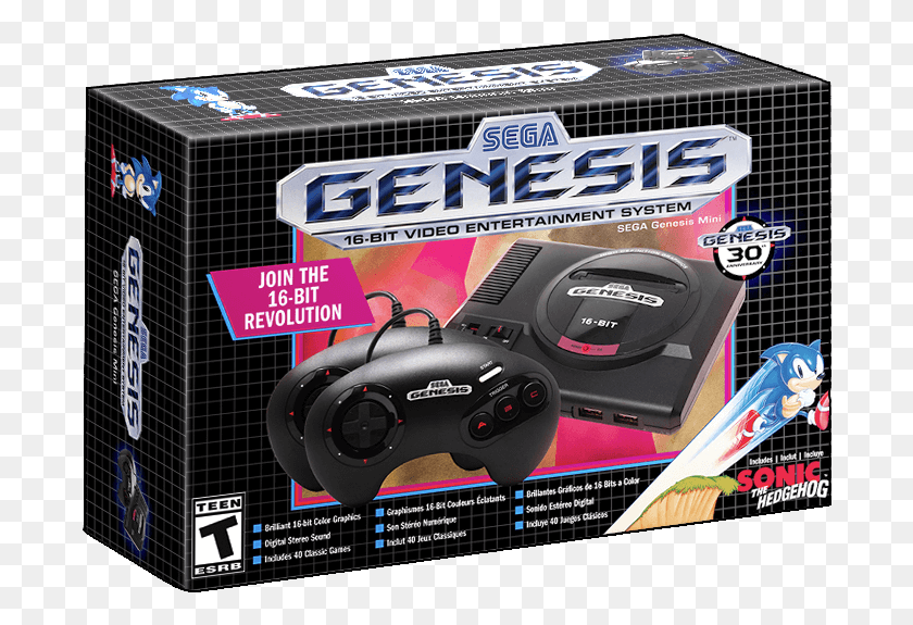 690x515 Sega Returns With Nostalgic Genesis Mini Console Mini Mega Drive Sega, Flyer, Poster, Paper HD PNG Download