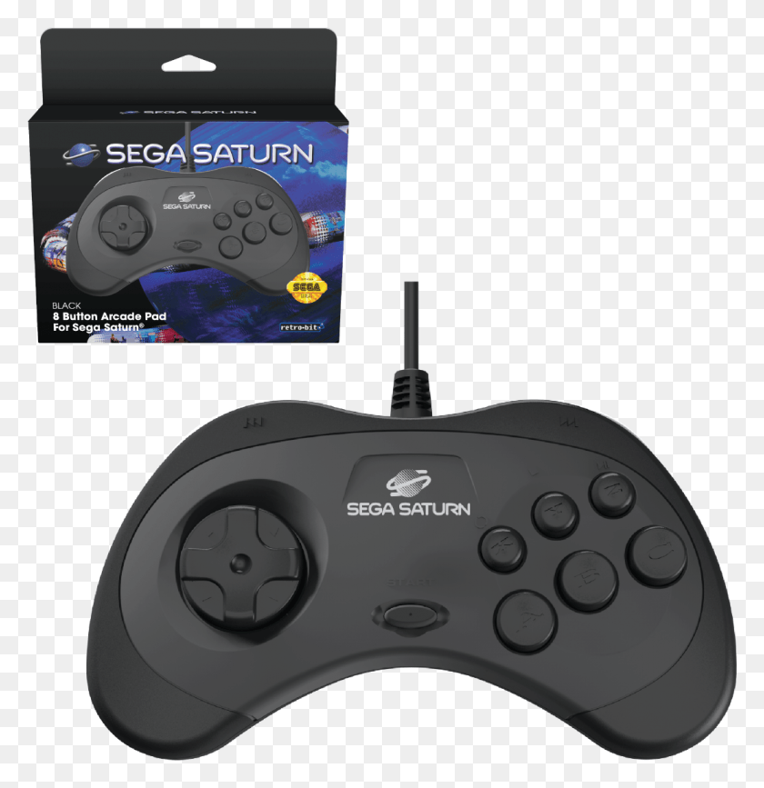 1104x1143 Segasaturn 8 Button Arcade Pad Retrobit Saturn Controller, Electronics, Mobile Phone, Phone HD PNG Download
