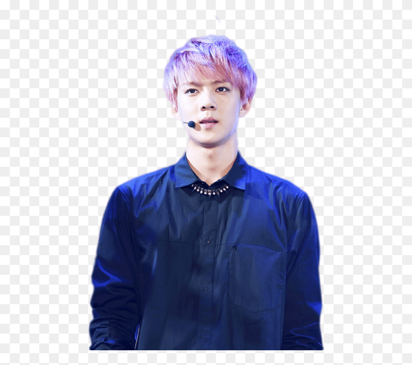 486x684 Sehun Growl Man, Одежда, Одежда, Человек Hd Png Скачать