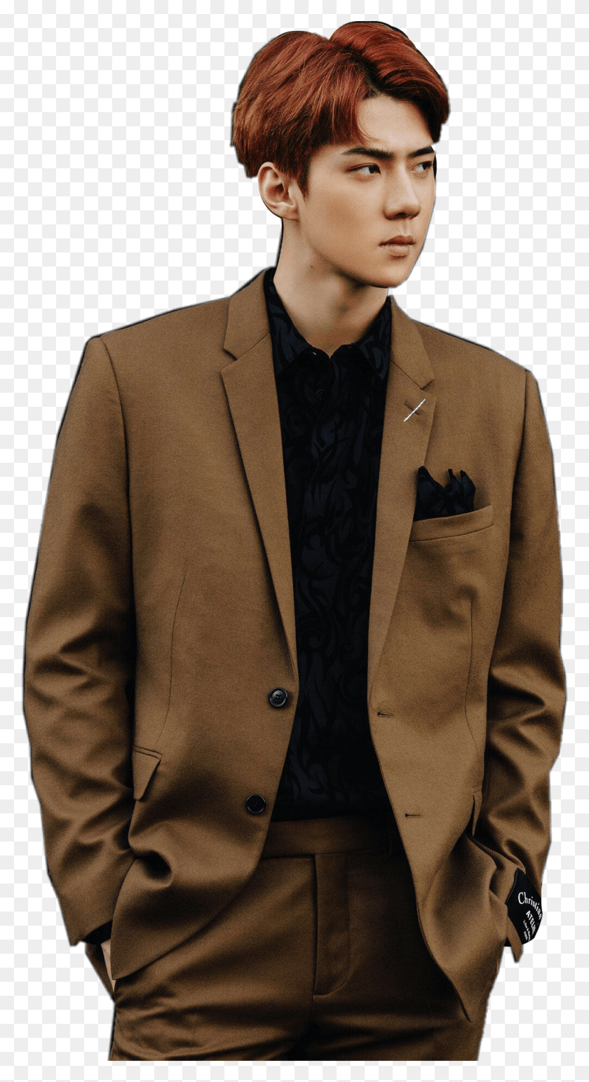 1003x1908 Sehun Sticker Sehun Don T Mess Up My Tempo, Clothing, Apparel, Coat HD PNG Download