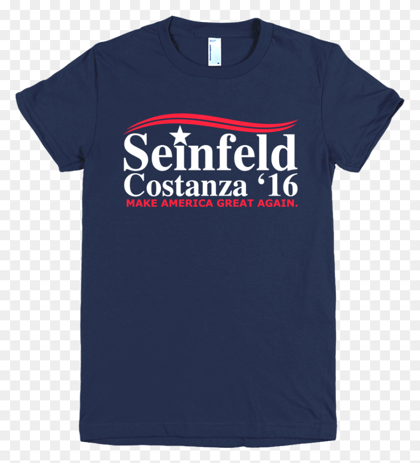 836x928 Seinfeld Costanza Womens T Shirt Make America Great Superstore Cloud 9 T Shirt, Clothing, Apparel, T-shirt HD PNG Download