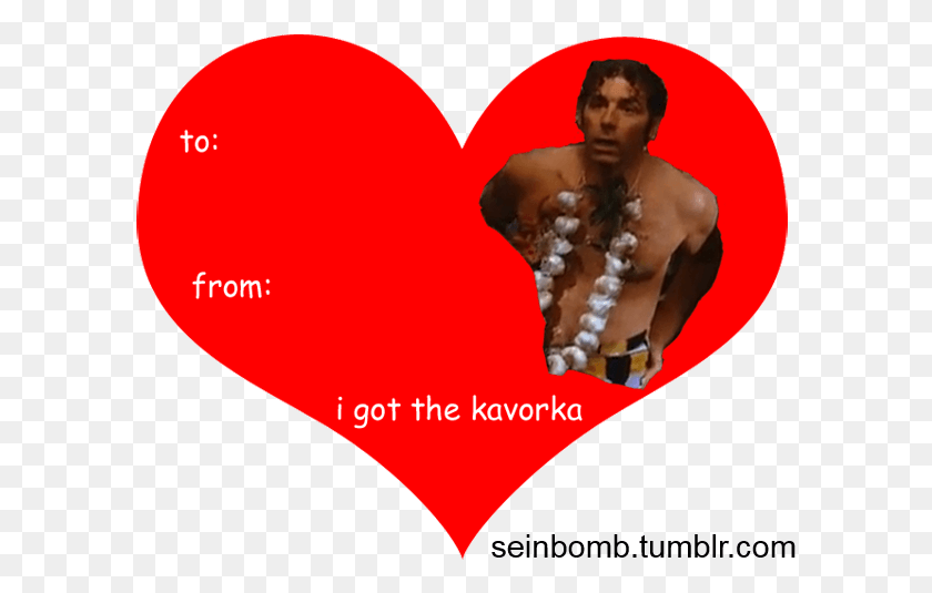 595x475 Seinfeld Valentine39S Day Cards Amor, Persona, Humano, Corazón Hd Png