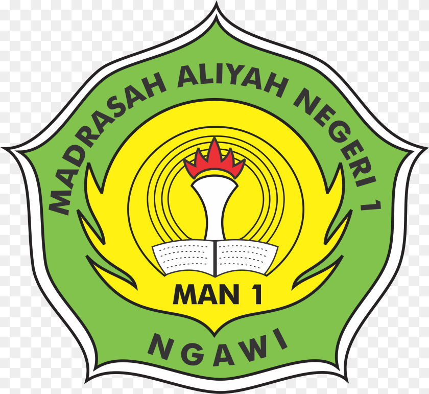 Sejarah Madrasah Man Ngawi, Badge, Logo, Symbol, Food Sticker PNG