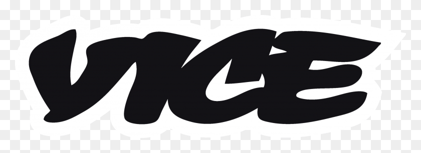 3149x994 Выбранные Клиенты Vice Logo Белый, Трафарет, Символ, Товарный Знак Hd Png Скачать