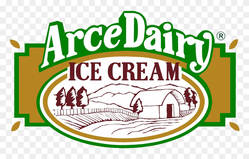 5959x3654 Selected Stores Arce Dairy Ice Cream Logo HD PNG Download