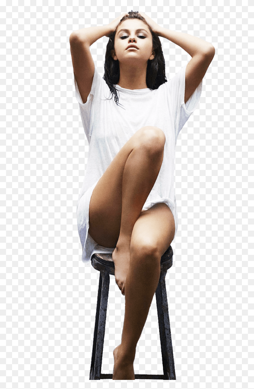 587x1222 Selena Gomez Legs Selena Gomez Good For You Portada, Clothing, Apparel, Person HD PNG Download