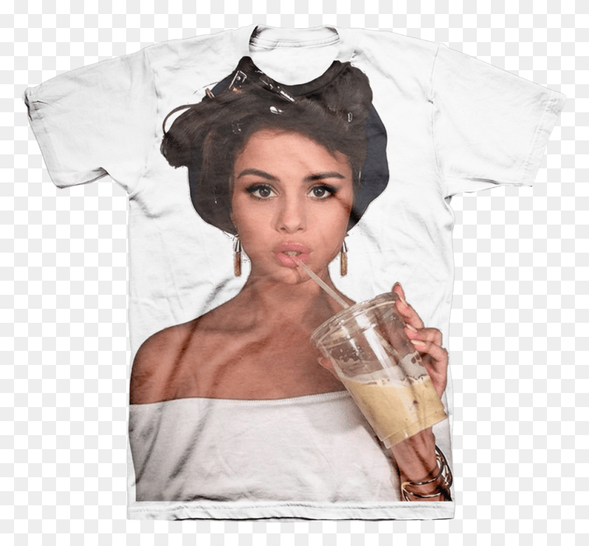 971x894 Selena Gomez Revival Tour Shirt, Clothing, Apparel, Person HD PNG Download