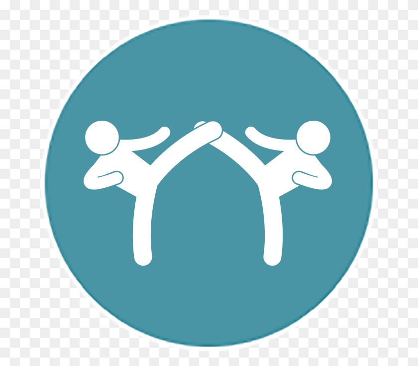 677x677 Self Defense Self Defense Icon, Hand, Face, Sport HD PNG Download