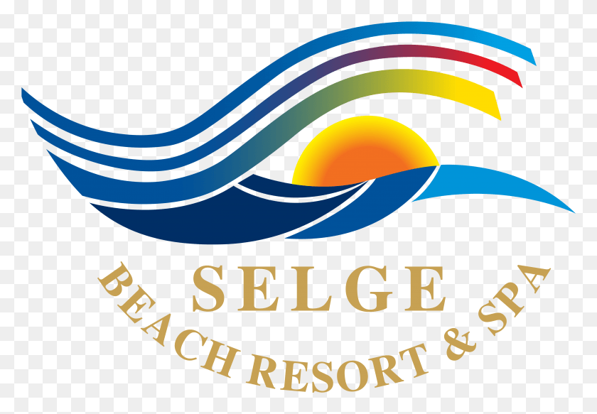3966x2660 Selge Beach Resort Logo, Graphics, Text HD PNG Download