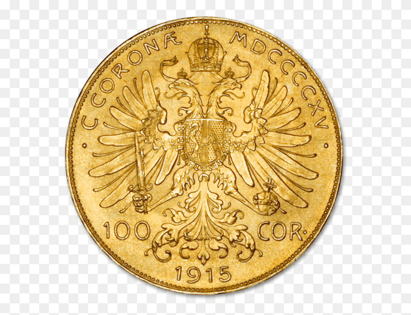 583x584 Sell Austria Gold 20 Corona Gold Anglo Saxon Coins, Chandelier, Lamp, Coin HD PNG Download