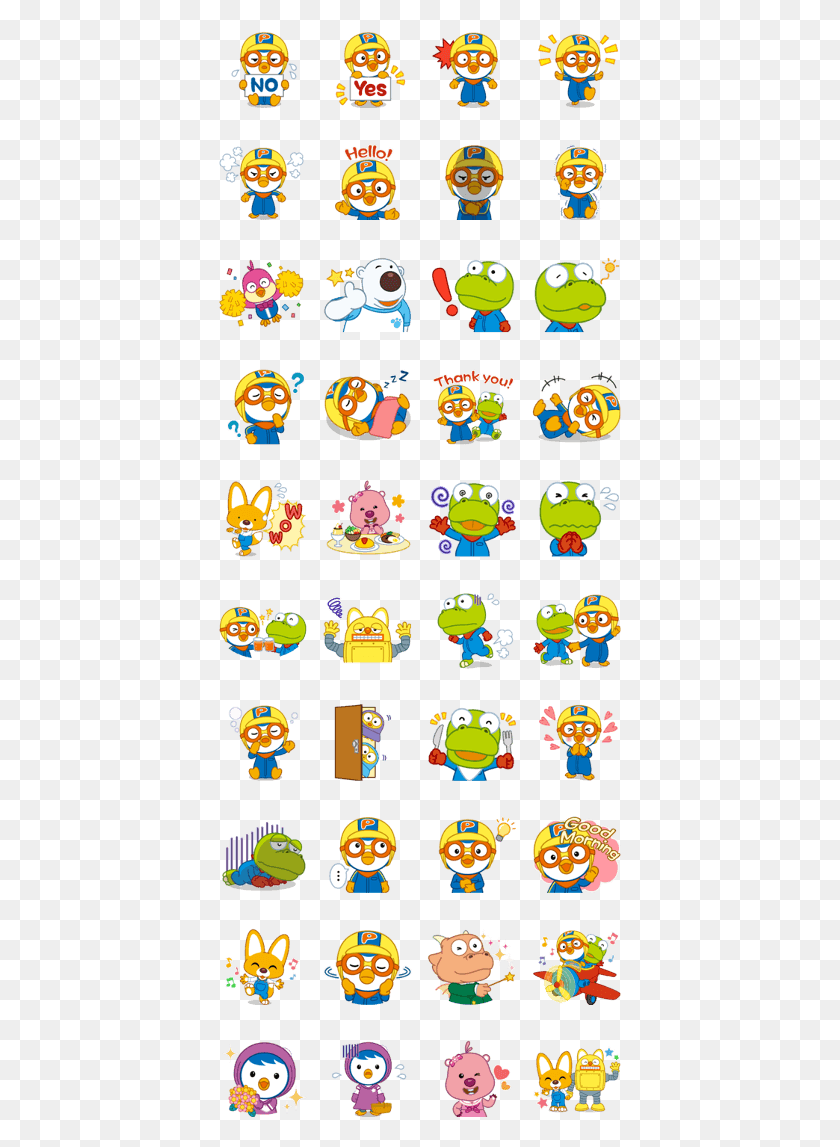 403x1087 Sell Line Stickers We Love Pororo, Candle, Super Mario, Text HD PNG Download