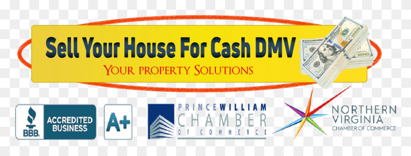 1422x474 Sell Your House For Cash Dmv Response Printing, Text, Paper, Advertisement HD PNG Download