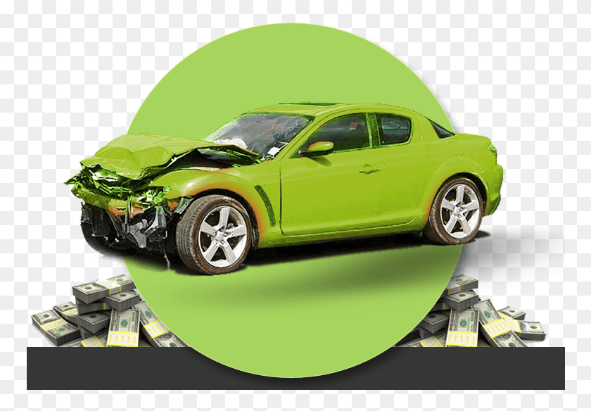 766x524 Sell Your Junk Car Get Paid Cash Today Call 298 3990 Car Crash White Background, Wheel, Machine, Tire HD PNG Download