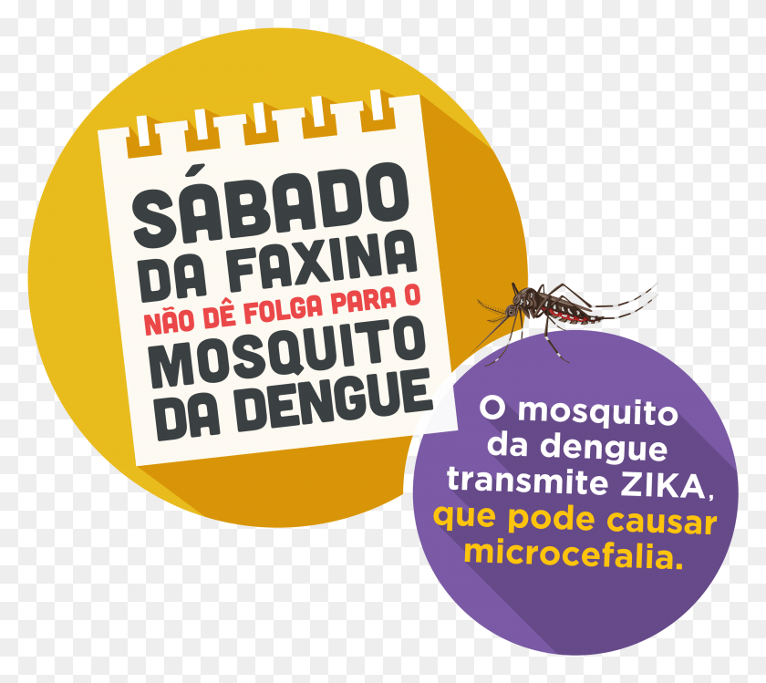 2795x2470 Selo Sabado Da Faxina Dengue, Poster, Advertisement, Flyer HD PNG Download