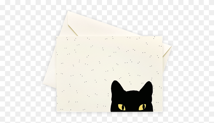 534x425 Seltzer Goods Cat Eyes Boxed Stationery Notes Black Cat, Pet, Mammal, Animal HD PNG Download
