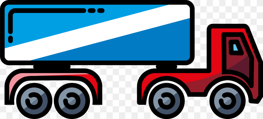 1920x870 Semi Truck Trailer Truck, Transportation, Vehicle, Machine Clipart PNG