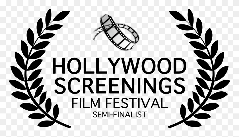 2400x1304 Semifinalisttransparent Hollywood Screenings Film Festival Semi Finalist, Text, Symbol, Logo HD PNG Download