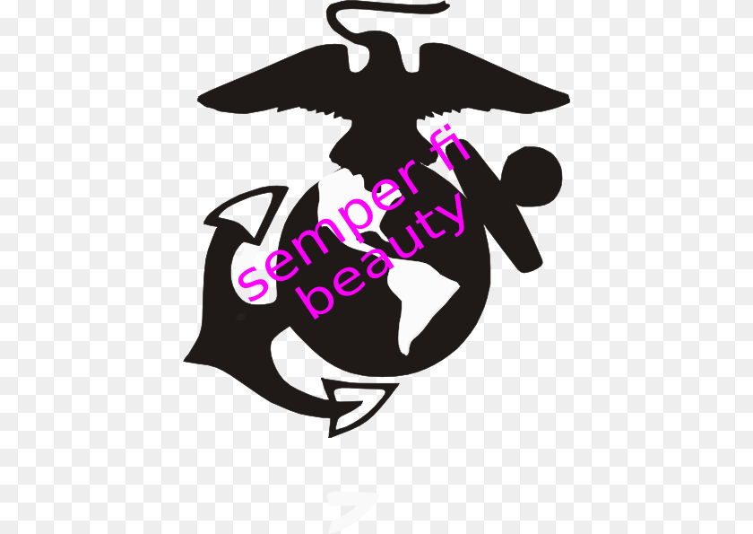 Semper Fi Beauty Clip Arts For Web, Stencil, Animal, Fish, Sea Life Clipart PNG